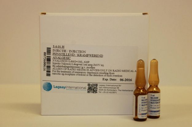 Naloxon 0,4mg/1ml - 3 amp